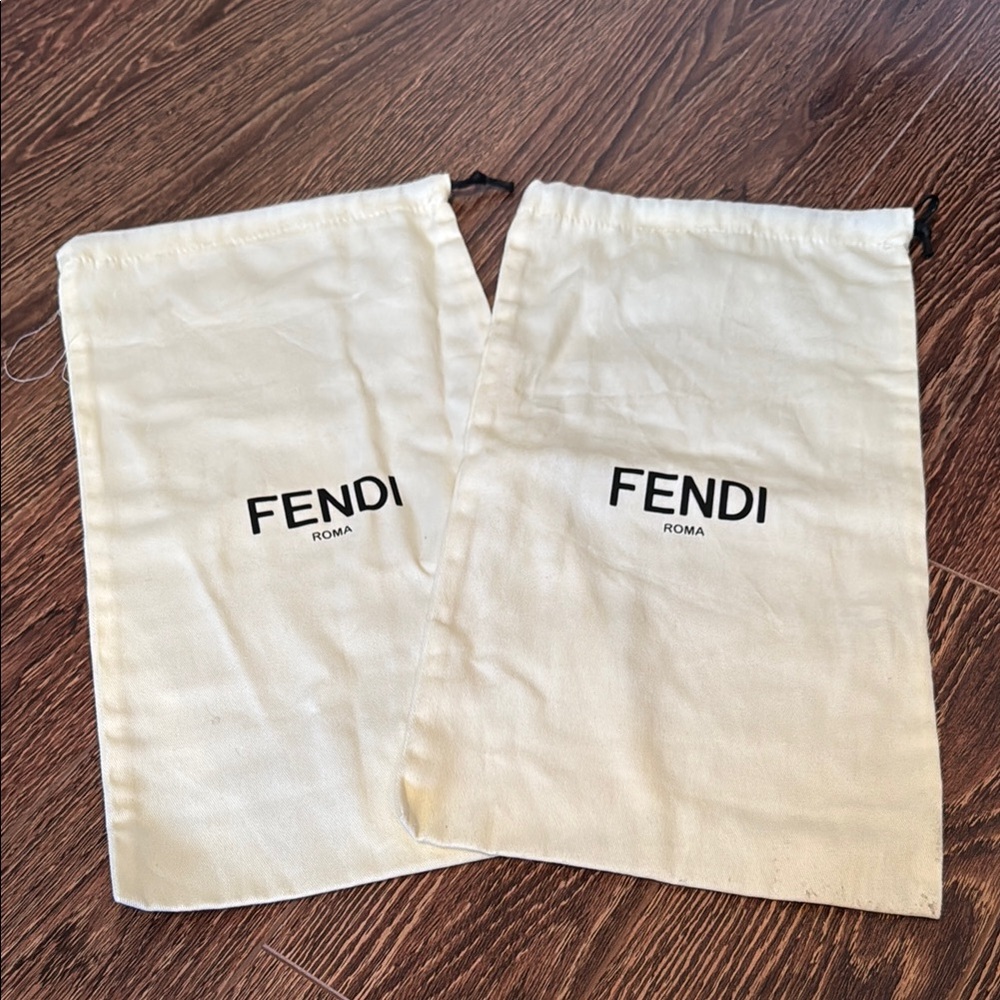 Fendi Beige Dust Bags